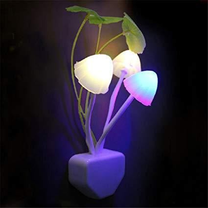 Night Light Mushroom Lamp (Colorful) by DeoDap