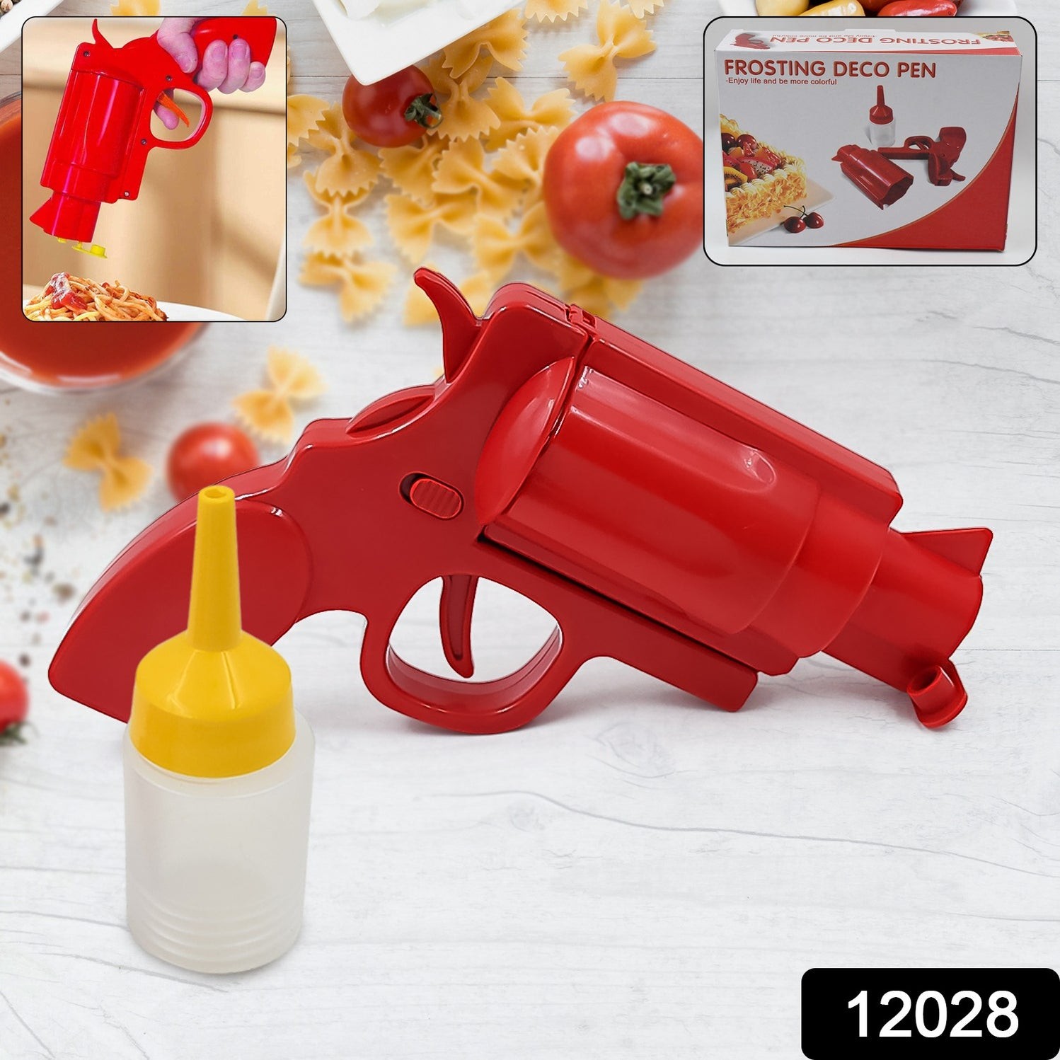 Ketchup Dispenser Mustard Bottle Gun (1 Pc) by DeoDap