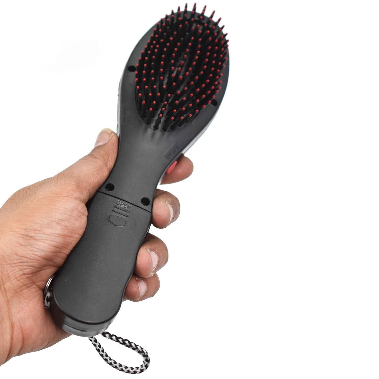 Electric Vibrating Massager Comb Hair Brush Comb massager by DeoDap