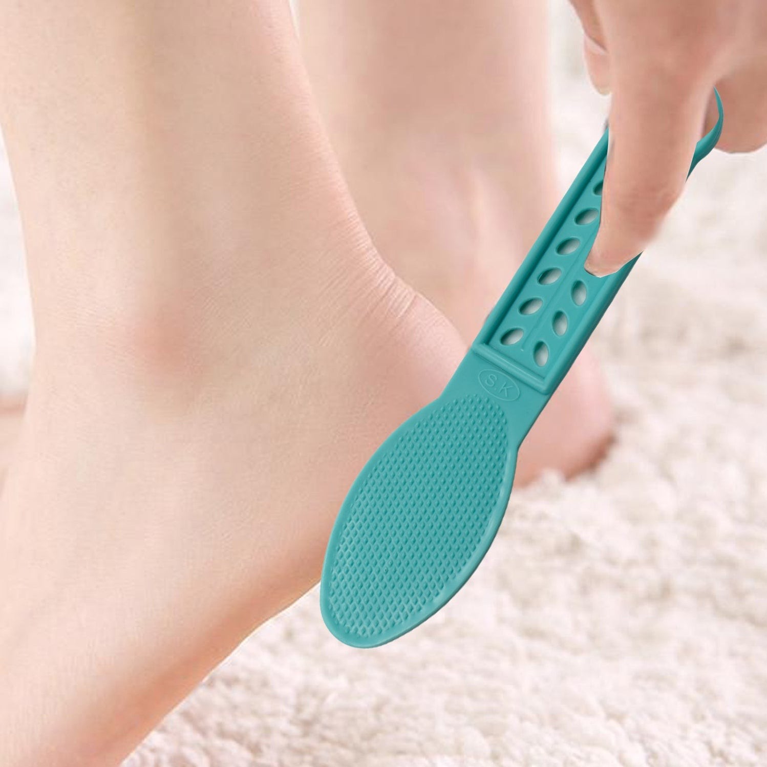 Plastic Foot Scrubber Pedicure Foot Care by DeoDap