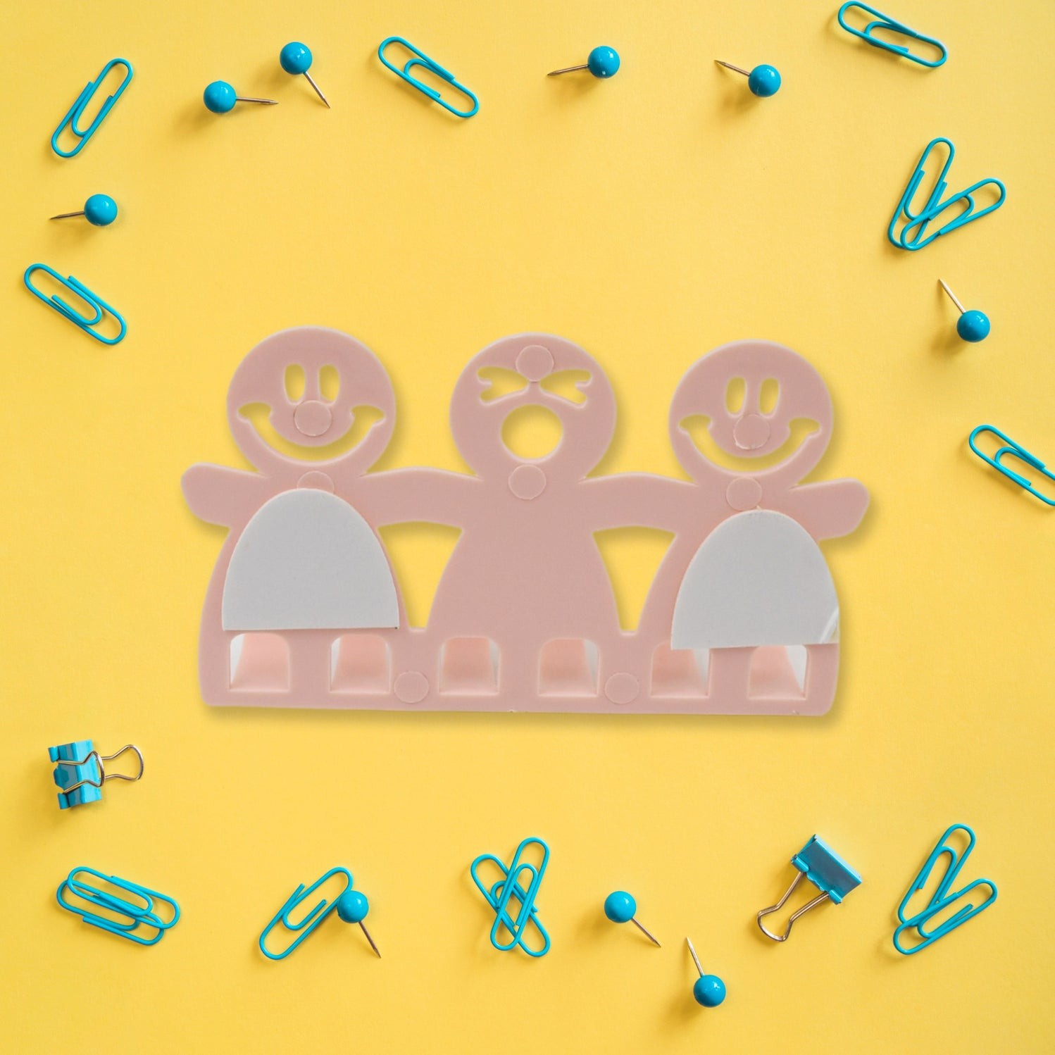 Multipurpose Self-Adhesive hooks (1 Set / 6 Hook) by DeoDap