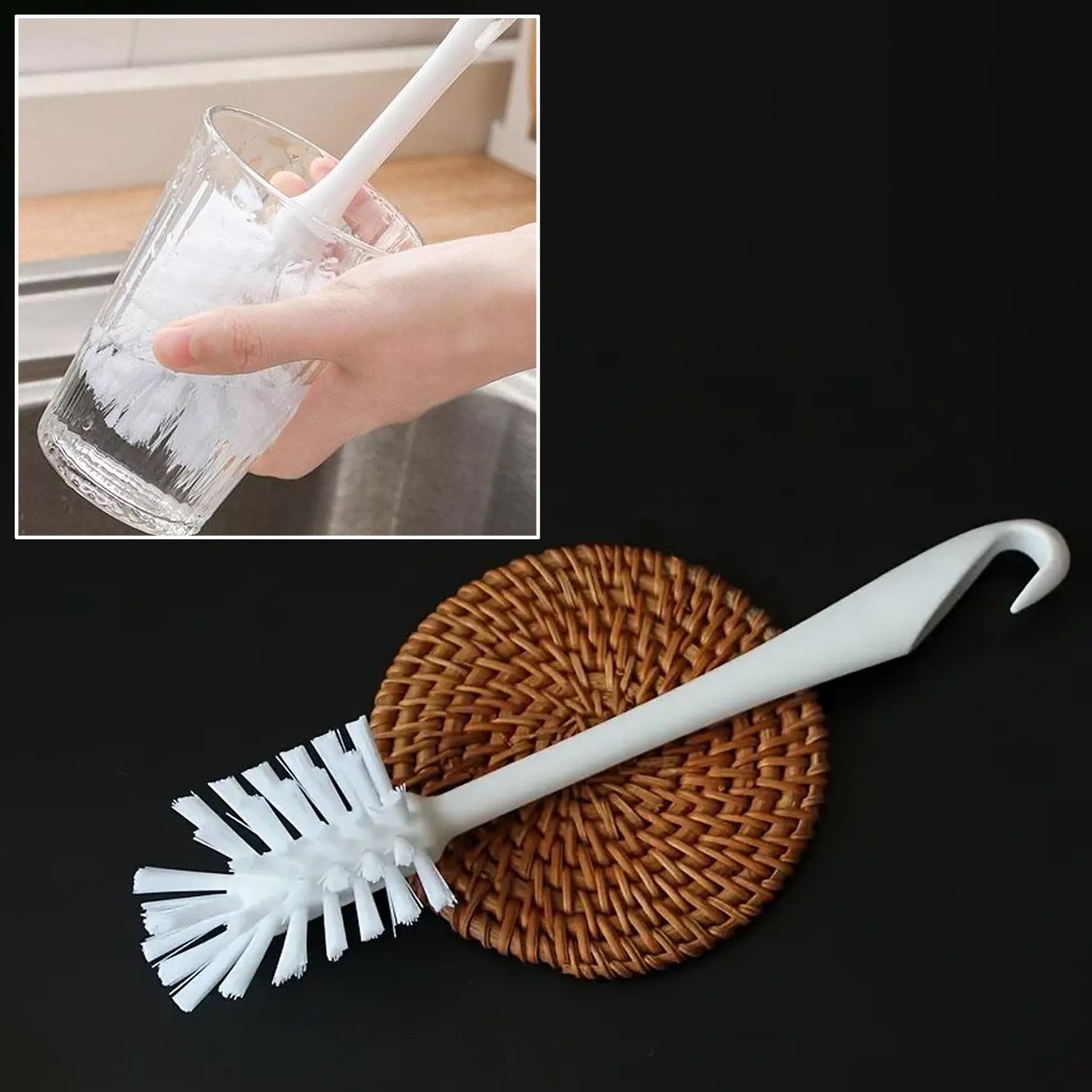 Multifunctional Cleaning Brush (2 Pcs Set) by DeoDap