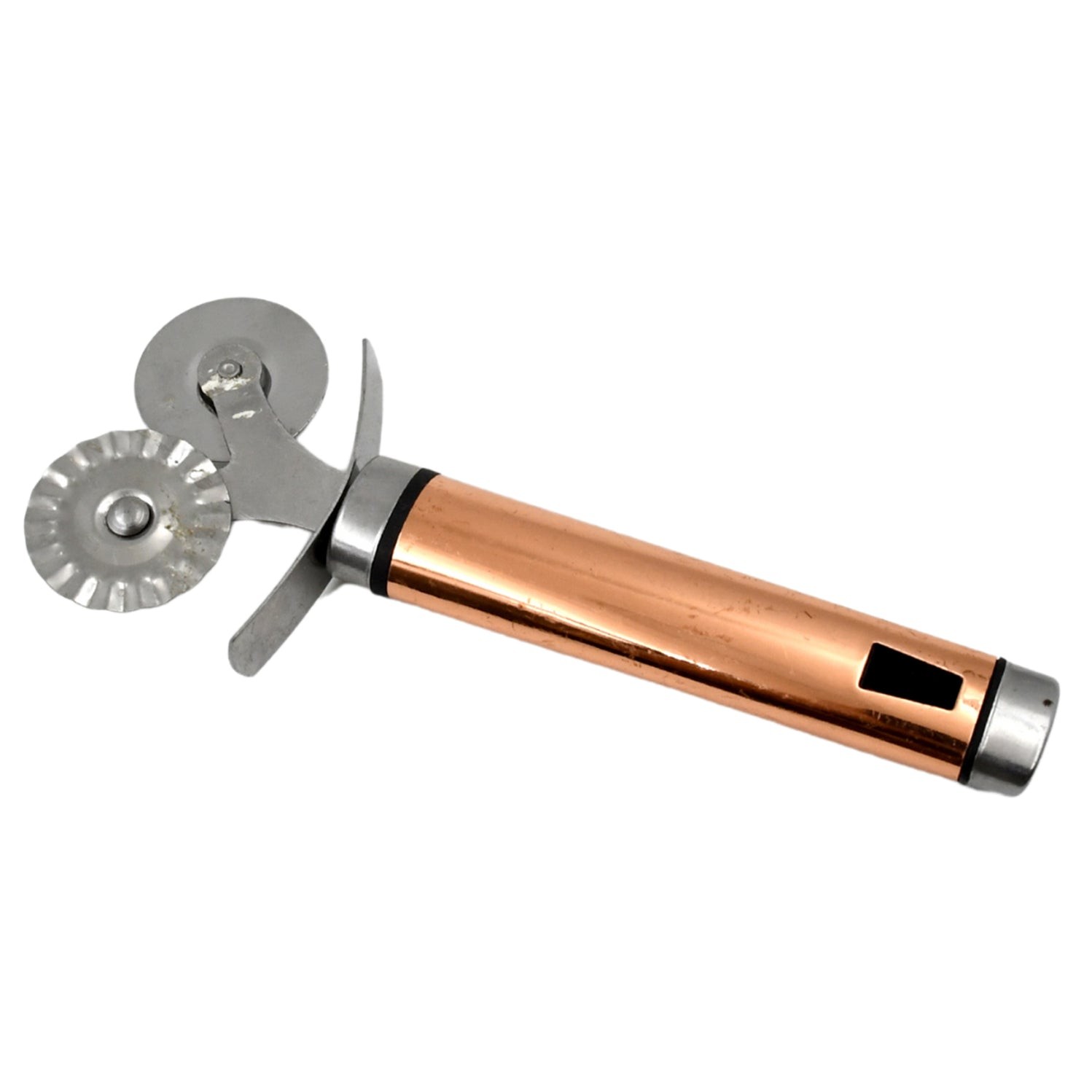 Pastry cutter wheel - Pie Crust Cutter Premium Double Cutter Wheel (1 Pc) by DeoDap