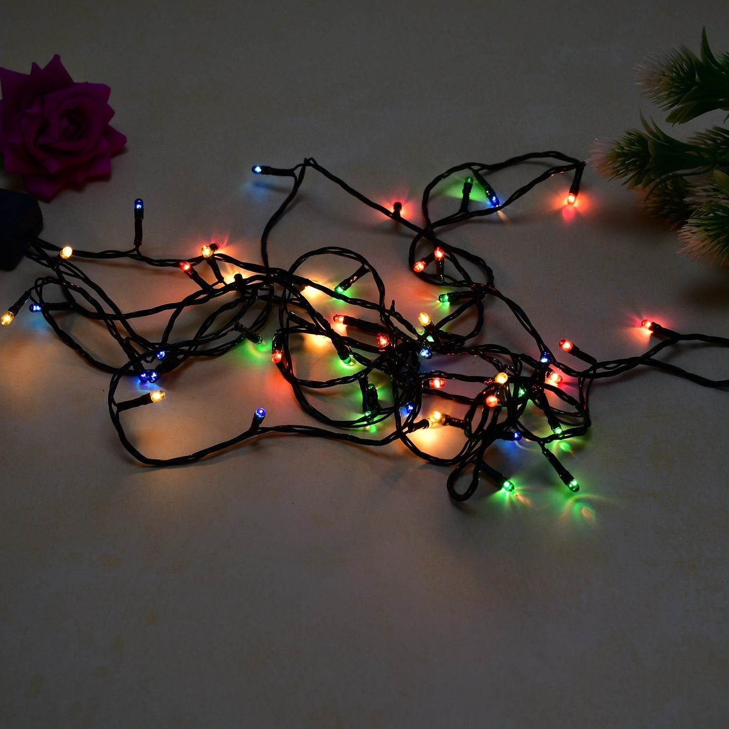 4 Meter Festival Decoration LED String Light in Multicolor by DeoDap