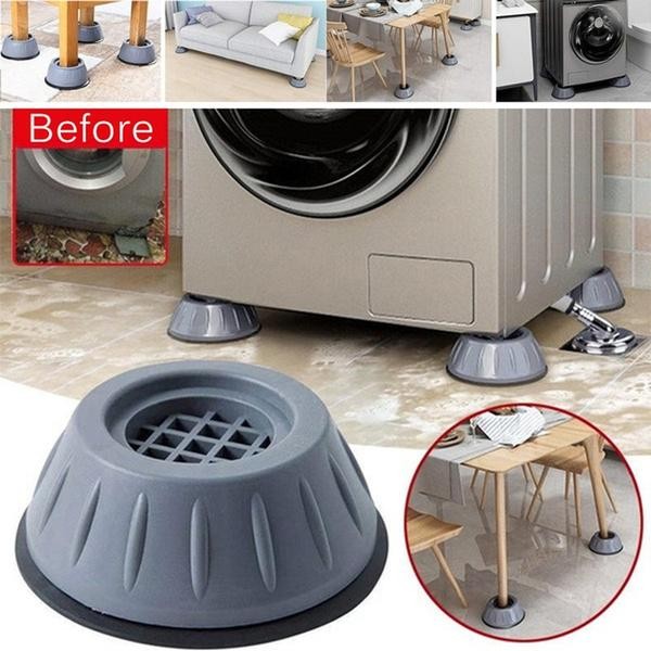 Washer Dryer Anti Vibration Pads with Suction Cup Feet by DeoDap